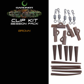 Gardner Covert Clip Kit Session Pack komplett szerelék iszap
