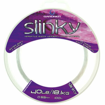 Gardner Slinky Clear előtétzsinór 0.60  100m