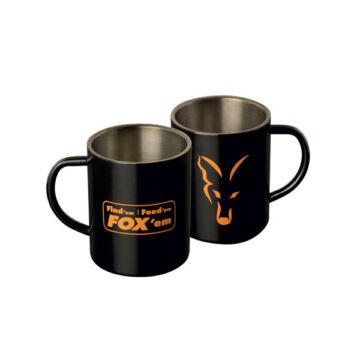 Fox Stainless Steel Mug rozsdamentes bögre