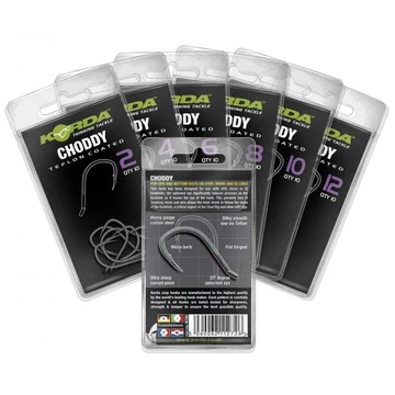 Korda Choddy Hook pontyozó horog 4