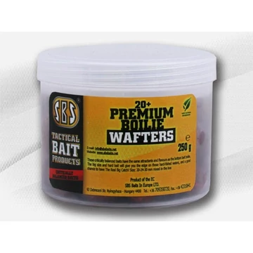 SBS 20+ Premium Boilie Wafters kikönnyített horogcsali