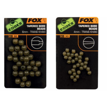 Fox Edges Tapered Bore Bead gumigyöngy