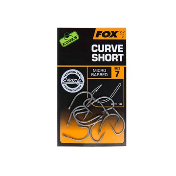 Fox Edges Armapoint Curve Short pontyozó horog