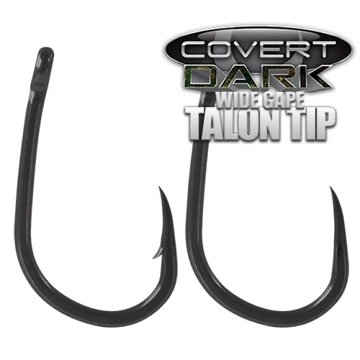 Gardner Barbless Covert Dark Wide Gape Talon Tip Hook szakáll nélküli horog