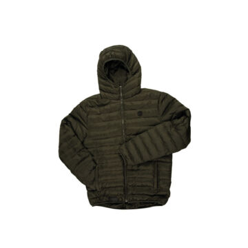 Fox Chunk Quilted Jacket Olive steppelt kabát