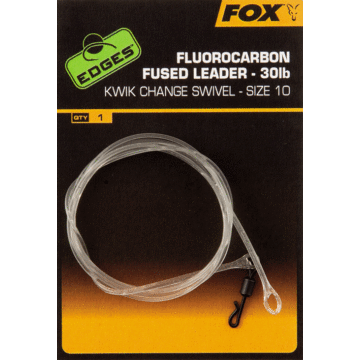 Fox Edges Fluorocarbon Fused Leader 30lb 115cm Size 7