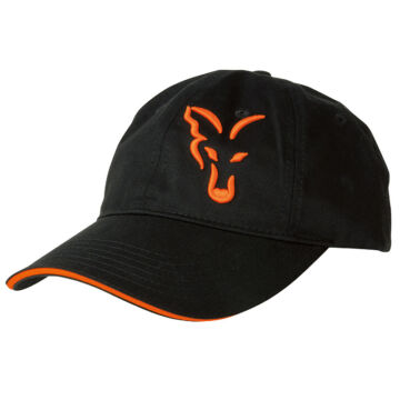 Fox Black & Orange Cap baseball sapka