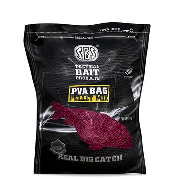 Sbs Pva Bag Pellet Mix Squid Octopus tintahal-polip 1kg