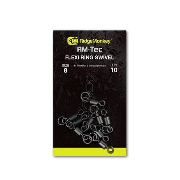 RidgeMonkey RM-Tec Flexi Ring Swivel karikás forgó