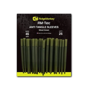 RidgeMonkey RM-Tec Anti Tangle Sleeves gubancgátló hüvely long organic brown