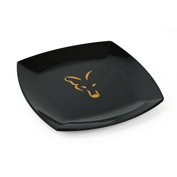 Fox Square Logo Plate tányér
