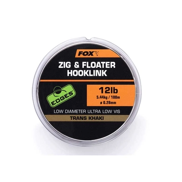 Fox Zig & Floater Line Trans Khaki előkezsinór