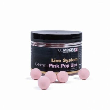 CC Moore Live System Pink Pop Up fluo lebegő bojli 13-14mm