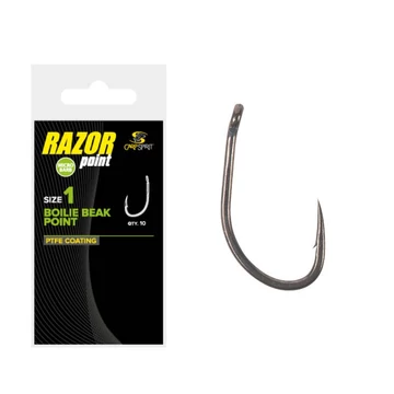 Carp Spirit Razor Point Boilie Beak Point Hook pontyozó horog