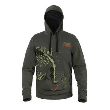 Delphin Catch Me Carp NX Hoody pontymintás kapucnis felső