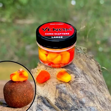 Feedermania Venom Corn wafters kukorica imitáció Crazy Cherry L