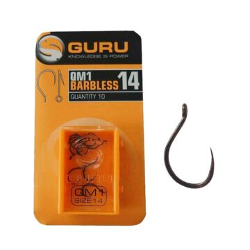Guru QM1 Barbless Hook szakáll nélküli horog