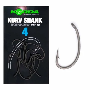 Korda Kurv Shank Hook pontyozó horog