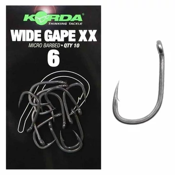 Korda Wide Gape XX pontyozó horog