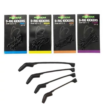 Korda Kickers D-Rig speciális horogbefordító Large Brown