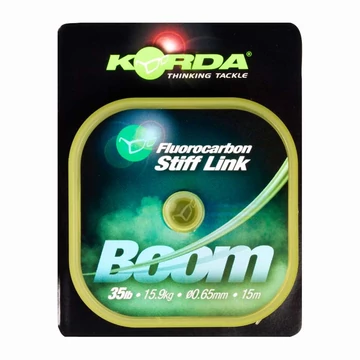 Korda Boom Fluorocarbon Stiff Link előkezsinór 20lb-0.50