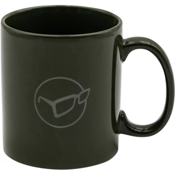 Korda Mug Glasses Logo porcelán bögre Olive