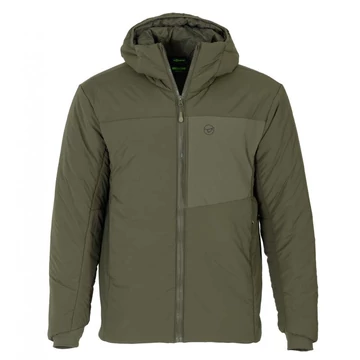 Korda Insulated Hooded Jacket Dark Olive kapucnis kabát