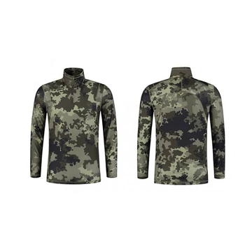 Korda Kamo Kool Quick Dry Long Sleeve Zip Neck felső