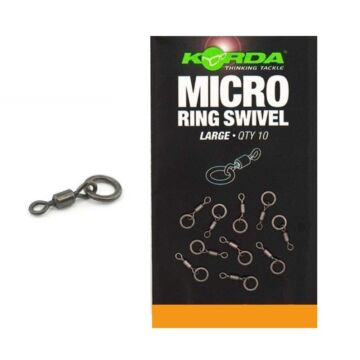 Korda Micro Ring Swivel karikás forgó Large