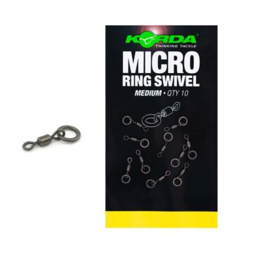 Korda Micro Ring Swivel karikás forgó Medium