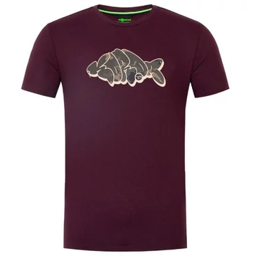 Korda Outline Tee Burgundy póló