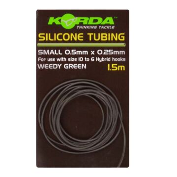 Korda Silicone Tubing 0,5mm zöld