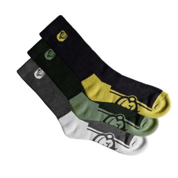 RidgeMonkey ApeArel Crew Socks 3Pack zokni 3 pár