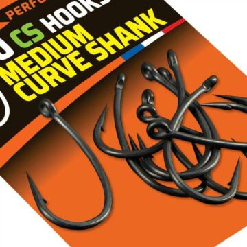 Rok Fishing Medium Curve Shank Hook pontyozó horog