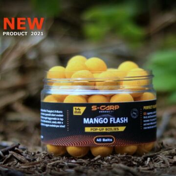 S-Carp Mango Flash Pop Up lebegő bojli 18mm