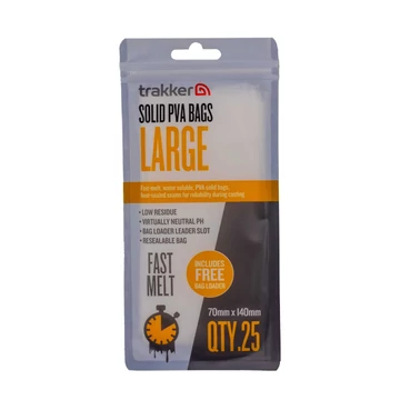 Trakker Solid Pva Bags Pva tasak Large