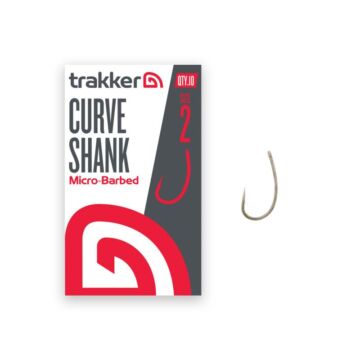 Trakker Curve Shank Hooks pontyozó horog