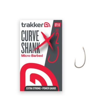 Trakker Curve Shank XS Hooks extra erős pontyozó horog