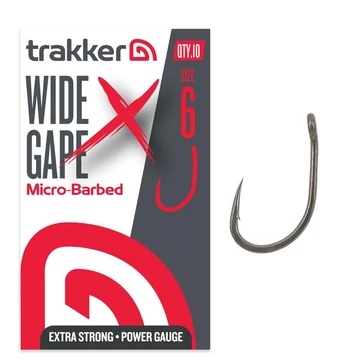 Trakker Wide Gape XS Hook extra erős pontyozó horog 6