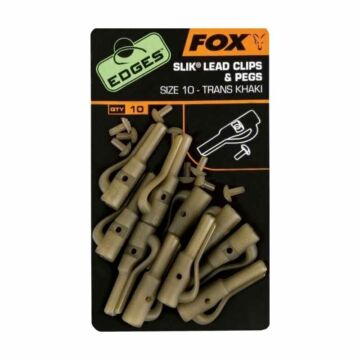 Fox Edges Slik Leadclip & Pegs biztonsági ólomklipsz