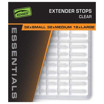 Fox Edges Extender Stops x 2 Clear stopper