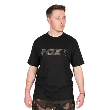 Fox Black / Camo Logo T póló