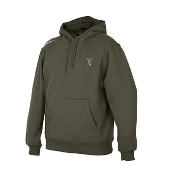 Fox Collection Green & Silver Hoodie kapucnis felső