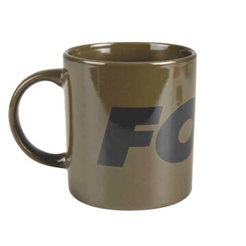 Fox Green and Black Logo Ceramic Mug bögre