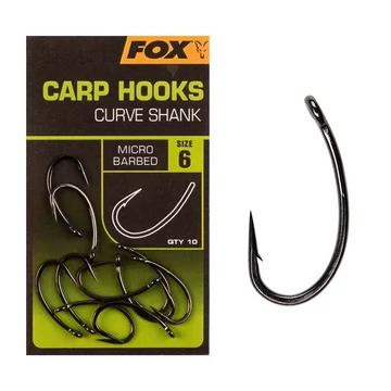 Fox Curve Shank Hook pontyozó horog 4.