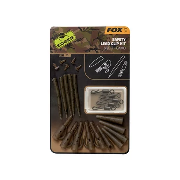 Fox Edges Camo Safety Lead Clip Kit biztonsági ólomklipsz szett