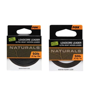 Fox Naturals Leadcore ólombetétes zsinór  50lb  