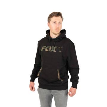 Fox LW Black/Camo Print Pullover felső