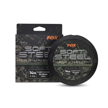 Fox Soft Steel Fleck Camo terepmintás monofil zsinór