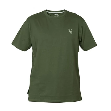 Fox Collection Green & Silver T-Shirt póló M